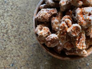 Killjoy Raleigh Candied Bar Nuts Candied Pecans, Smoked Paprika (Vegetarian) – $8.50