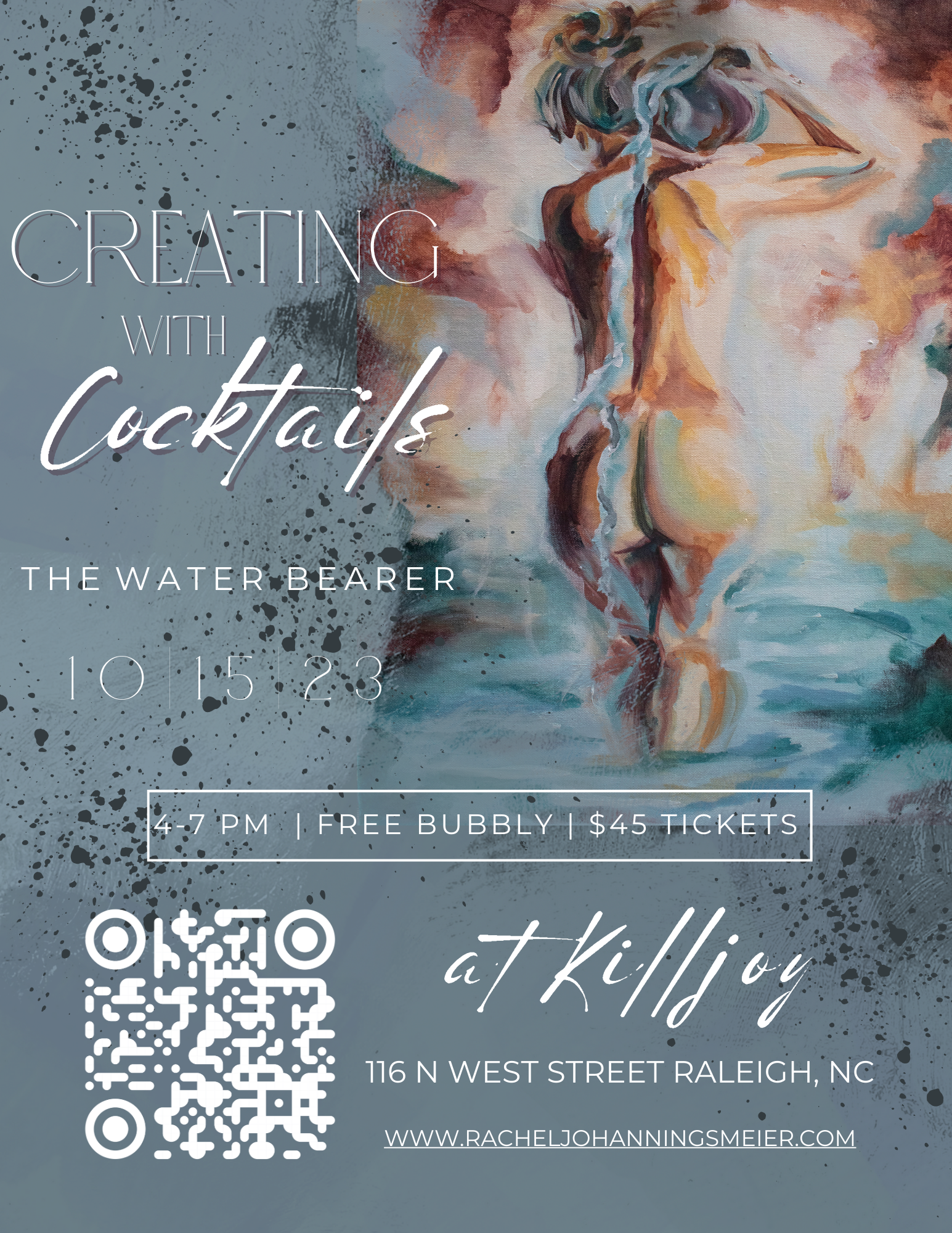 Creating with Cocktails at Killjoy October 2023