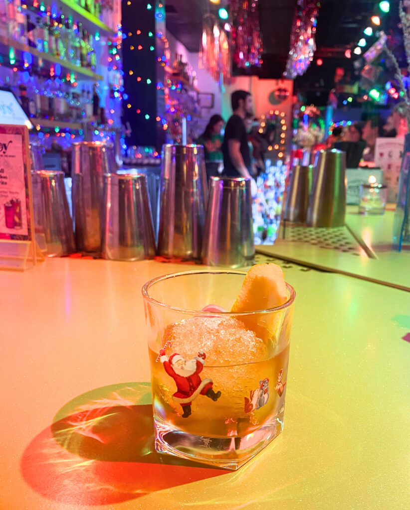 Killjoy Snowball Old Fashioned at Miracle Pop-Up